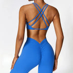 ZenFlow™ Twist-Front Strappy Yoga Set