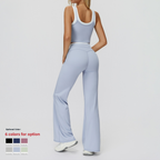 CloudSoft™ Color-Block Nude-Feel Yoga Set