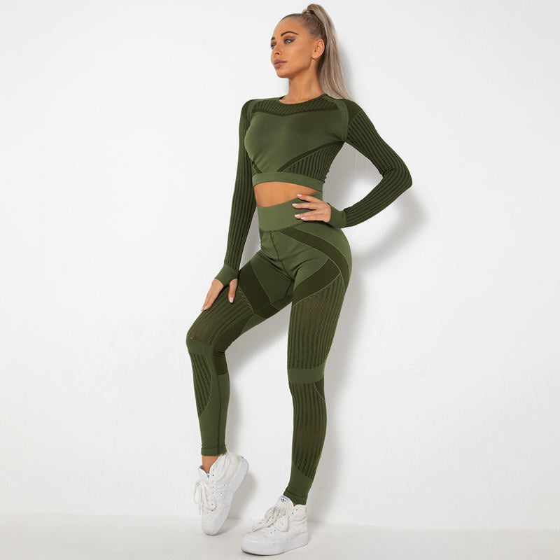 Eclipse™ Seamless Hollow Yoga Set