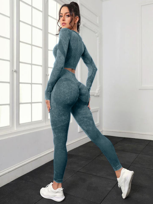 Aura Sculpt™ High-Waisted Peach Lifting Set
