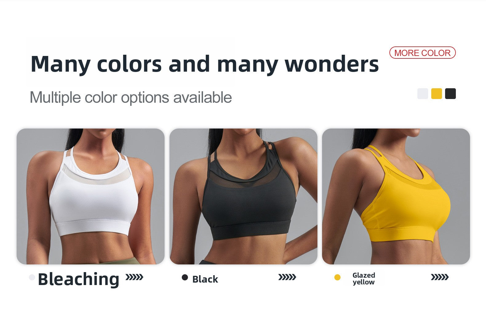 Sports Hollow Shoulder Straps Yoga Underwear