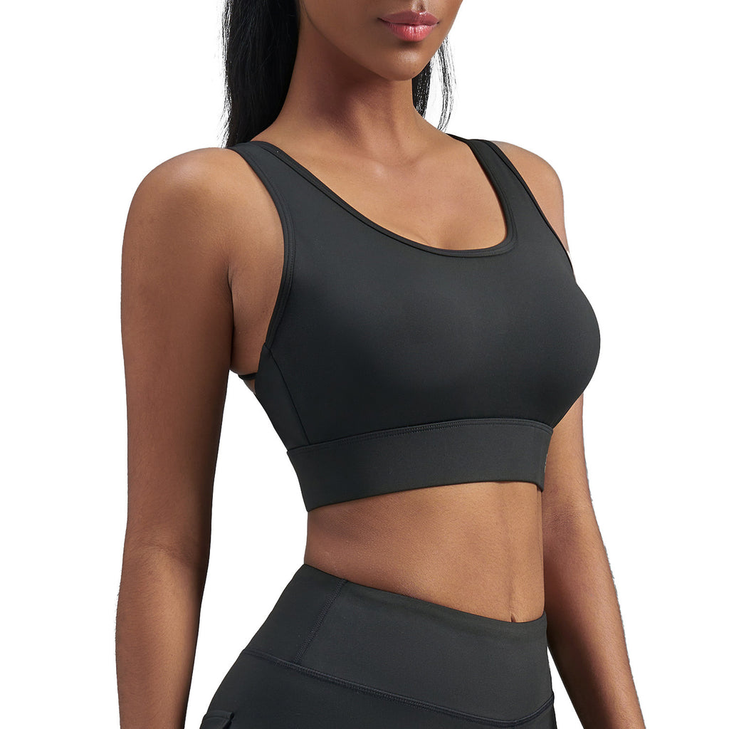 Single-sided Polished Sports Bra Vest
