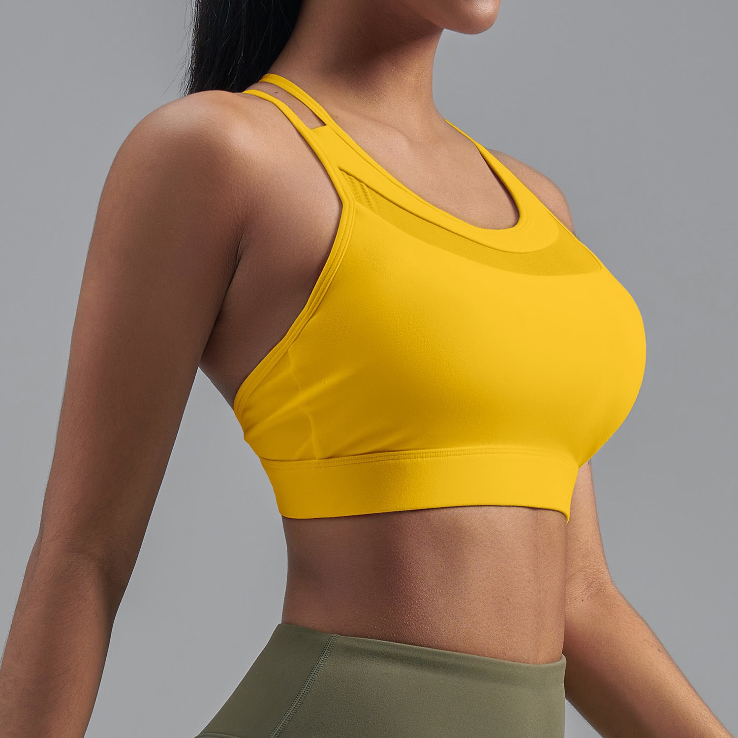 Sports Hollow Shoulder Straps Yoga Underwear
