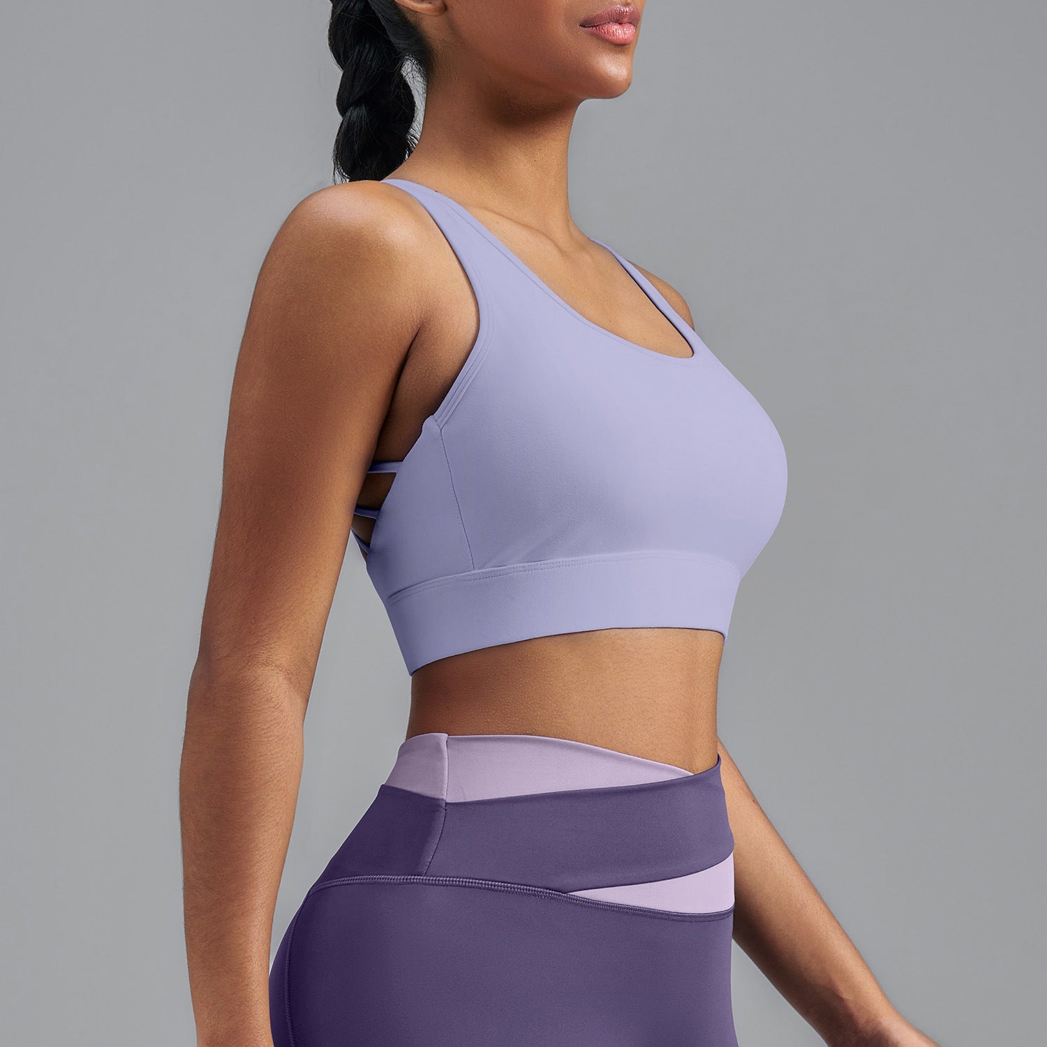 Single-sided Polished Sports Bra Vest