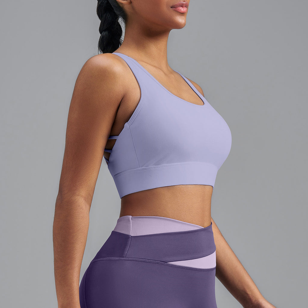 Single-sided Polished Sports Bra Vest