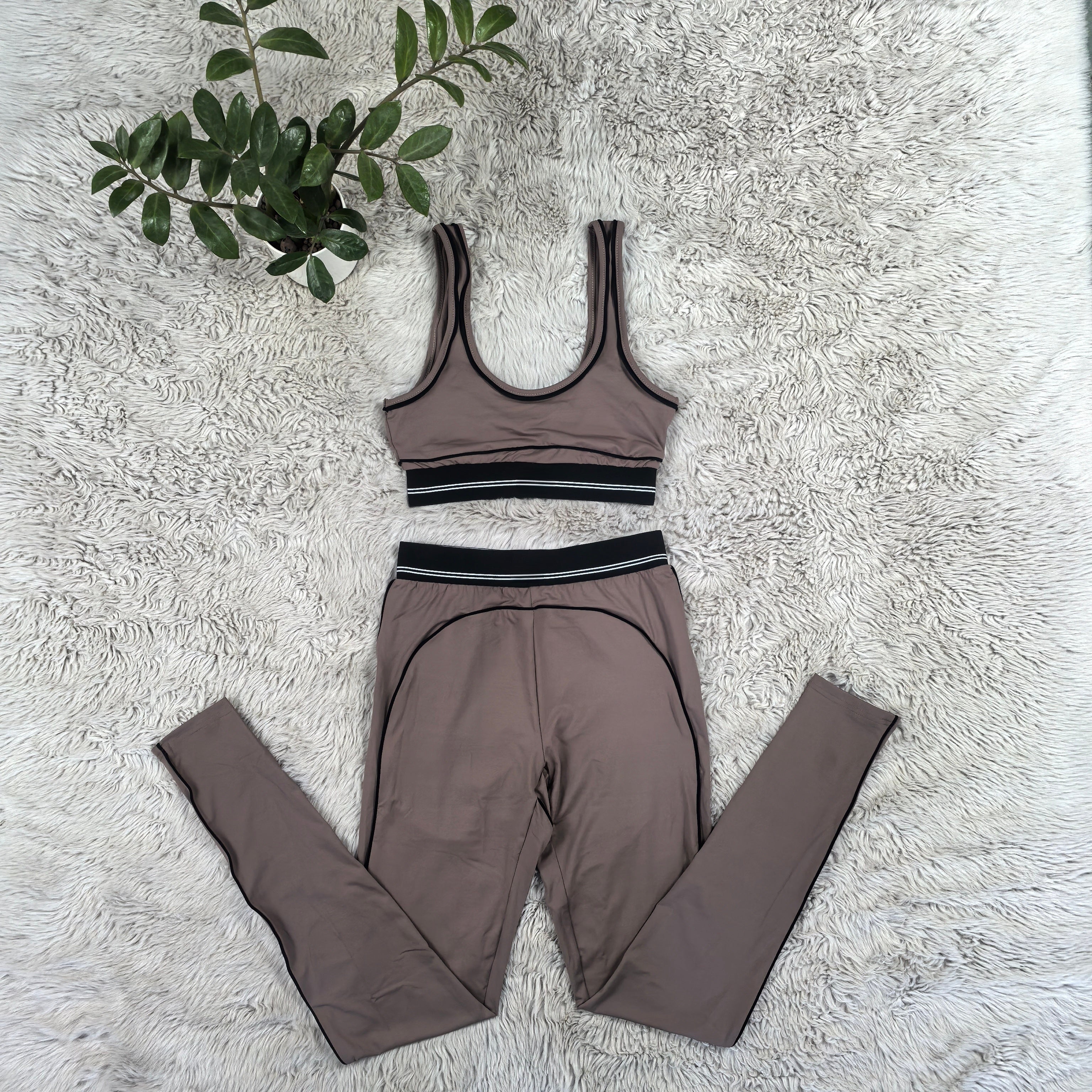 Yoga Clothing Chest Bundle Splicing Color Set